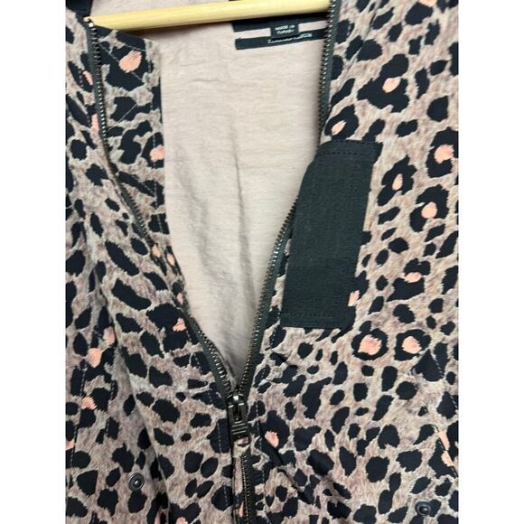 AllSaints Ella Lyos Silk Bomber Jacket Sz. XS - Picture 6 of 9